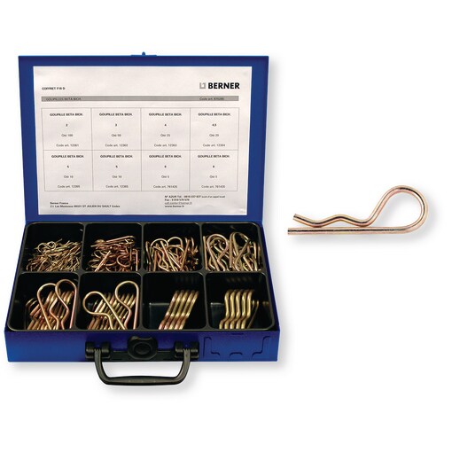 Coffret F 18 D goupilles Béta - 225 pcs